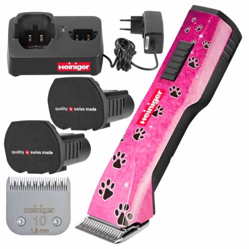 Heiniger Limitovaná edícia Saphir Style Pink Paws Clipper